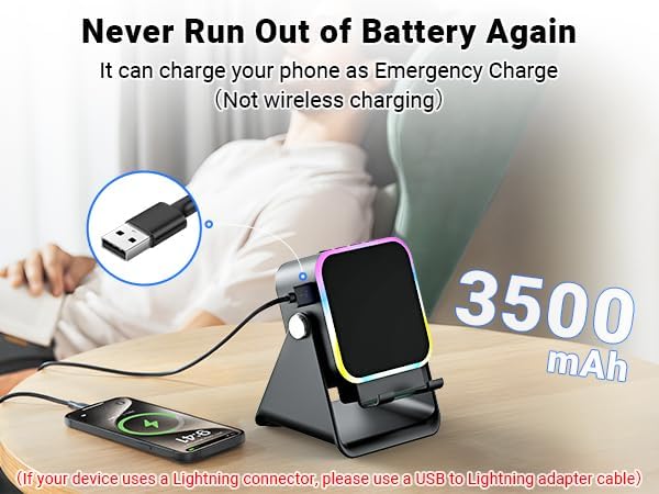 Wireless Induction Speaker Phone Stand