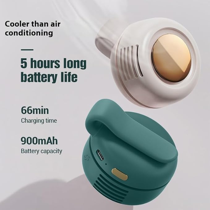 Mini Bladeless Clip Fan