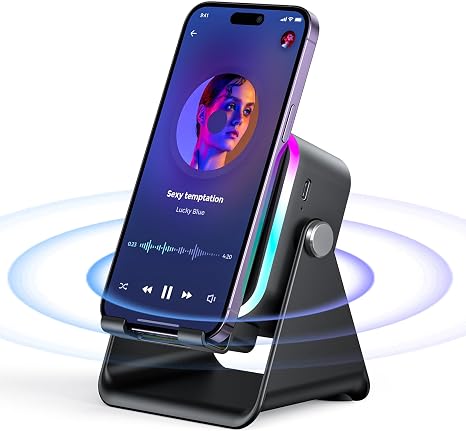 Wireless Induction Speaker Phone Stand