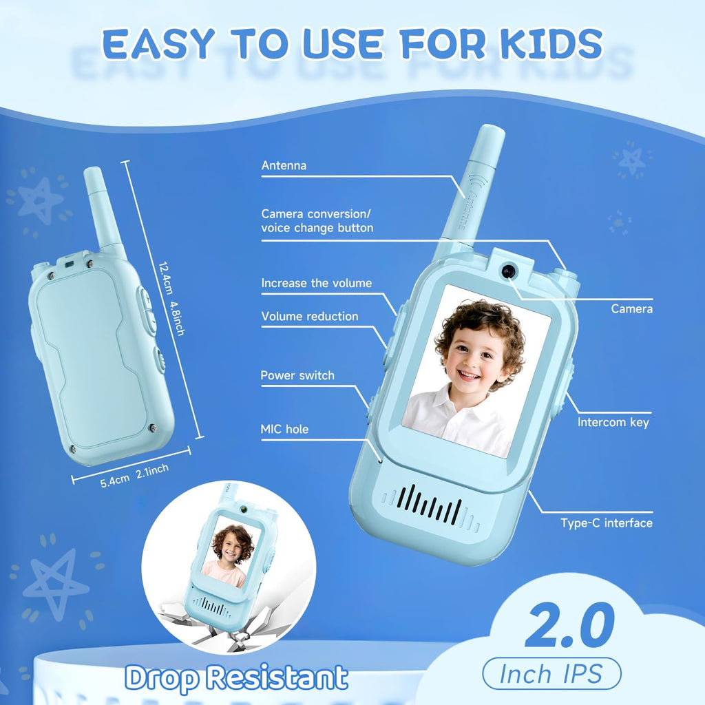 Kids Video Walkie Talkies Toys